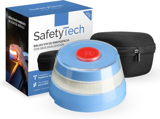 SafetyTech V16 Conectada - Baliza V16 Conectada